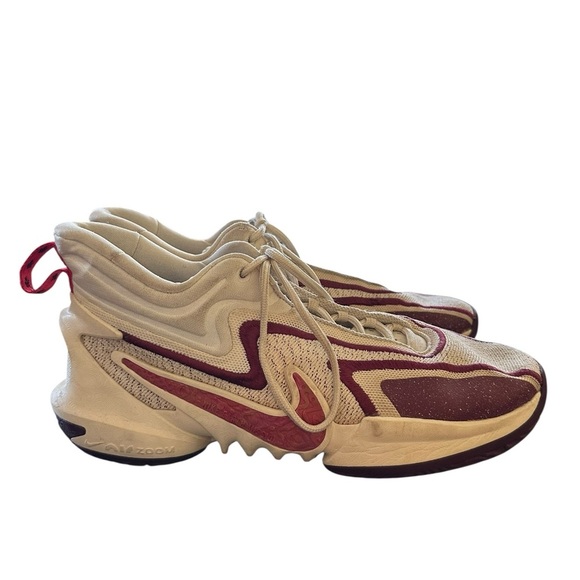 Nike Men's Cosmic Unity 2 Athletic Shoes in Red and Coconut milk - Picture 1 of 8